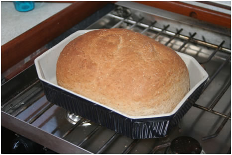 Zelfgebakken brood